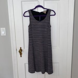 Banana Republic. Black, Navy, White dress. Size 6